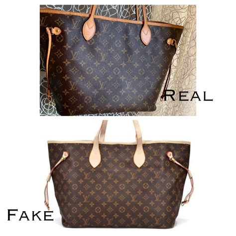 fake louis vuitton neverfull vs real|authentic louis vuitton neverfull bag.